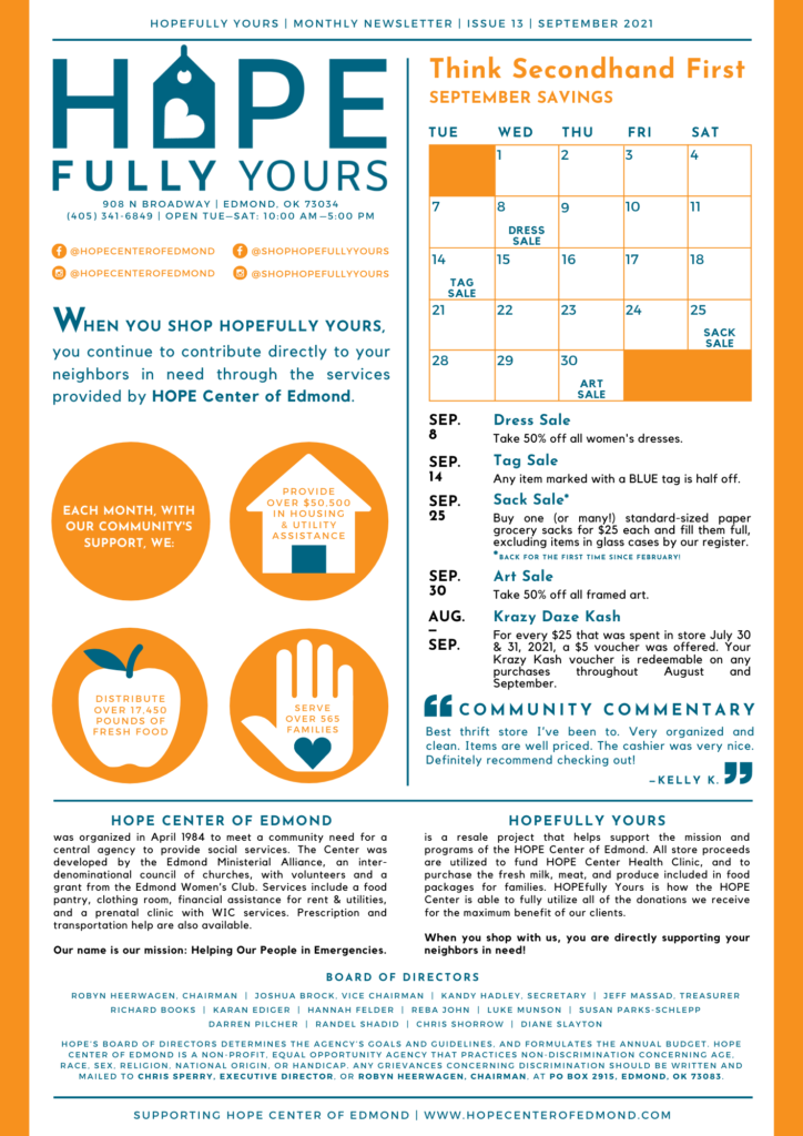 HY - September 1, 2021 - Monthly Newsletter (8.5x11in)